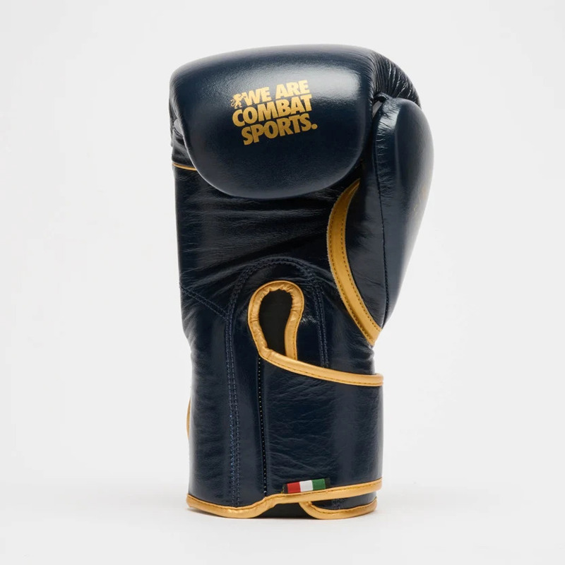 LEONE DNA PREMIUM BOXING GLOVES-Navy